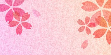 Kiraz çiçekleri bahar Japon desenli arka plan