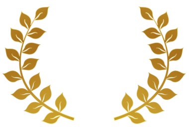 Laurel altın lüks ikonu