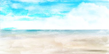 Deniz dalgası manzarası arka planı