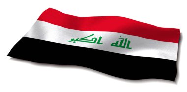 Irak bayrağı ülke simgesi