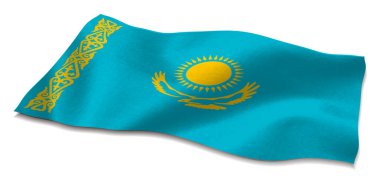 Kazakistan bayrak ülke ikonu