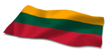 Litvanya Bayrak Ülke Dünya Simgesi