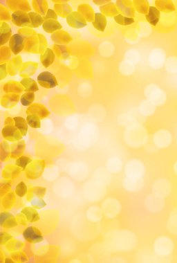 Sonbahar yaprakları sonbahar arka plan bırakır