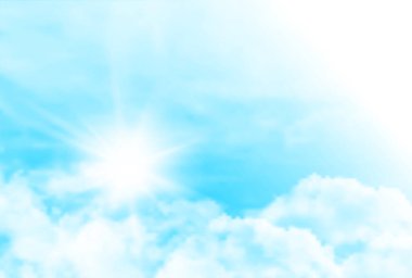 Gökyüzü bulut manzara arka plan