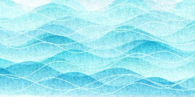 Japon Desenli Yaz Suluboya Arkaplanı