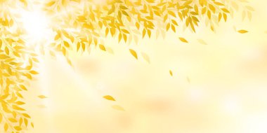 Sonbahar yaprakları sonbahar arka plan bırakır