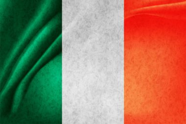 İrlanda Ülke Bayrağı Dünya Arkaplanı