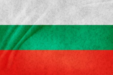 Bulgaristan Ülke Bayrağı Dünya Arkaplanı
