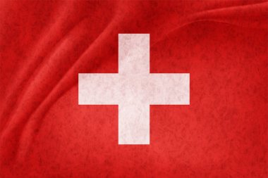 İsviçre Ülke Bayrağı Dünya Arkaplanı