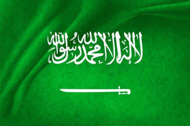 Suudi Arabistan Ülke Bayrağı Dünya Arkaplanı