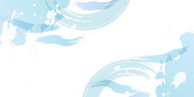 Japon Desenli Yaz Suluboya Arkaplanı