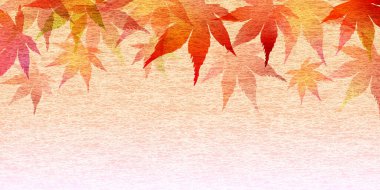 Sonbahar renk akçaağaç arka plan bırakır