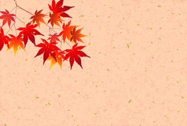 Sonbahar Yaprakları Manzarası Arkaplanını Bırakıyor