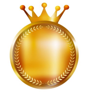 taç madalyası altın defne simgesi