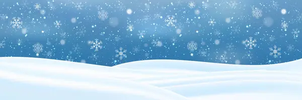 Noel Kar Manzarası Kış Arkaplanı