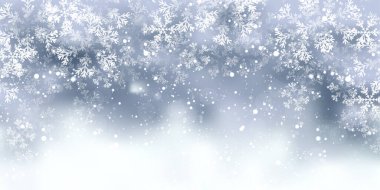 Noel Kar Manzarası Kış Arkaplanı