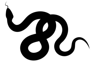 Yılan Yeni Yıl kartı Çin burç simgeleri