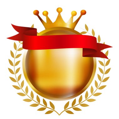 taç madalyası altın ikonu