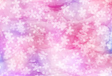 Japon desenli bahar suluboya arka planı