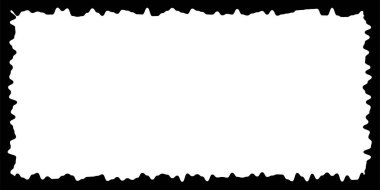 Çerçeve Siluet Siyah Desen Arkaplanı