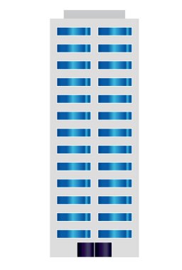 Yüksek Binalı Konut Simgesi Yapılandırması
