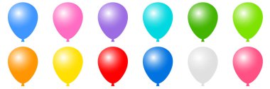 balon renkli alan günü olay simgesi