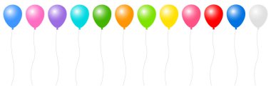 balon renkli alan günü olay simgesi
