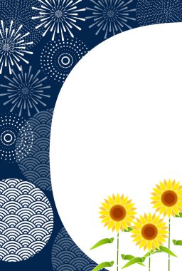 Mukahiwai Havai fişek Japon Model Arkaplanı