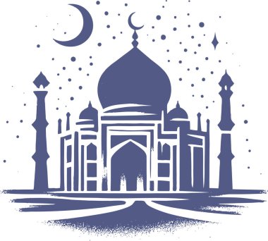 Hilal Ay 'lı Taj Mahal' in Sanatsal Tarzı Silueti