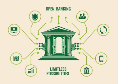 Dijital bağlantıları ve sınırsız olanakları olan açık bankacılık kavramı