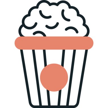 Kek simgesi, vektör illüstrasyonu