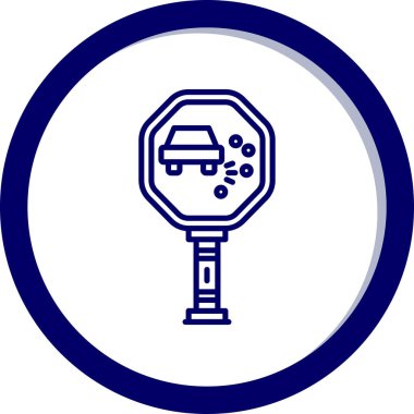 Araba anahtarı. Basit resimleme