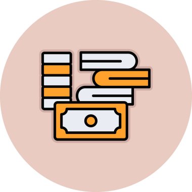 Moda tarzı izole edilmiş arkaplanda kitap simgesi