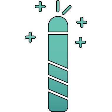 Doldurulmuş Noel balosu ikonu beyaz arka planda izole edilmiş. Mutlu Noeller ve mutlu yıllar. Vektör