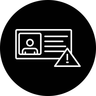 vektör lcd simgesi illüstrasyonu