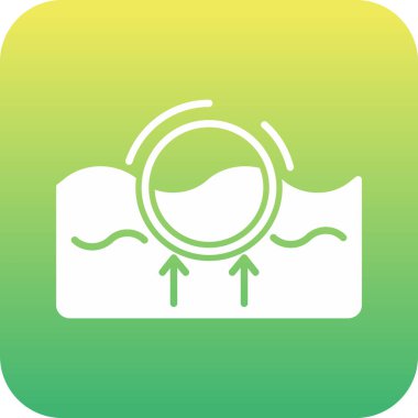 Bir simgenin vektör illüstrasyonu