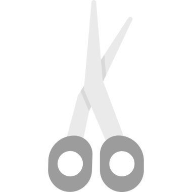 Tıbbi Makas web simgesi, vektör illüstrasyonu