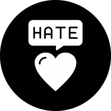 Kalp. Web simgesi basit illüstrasyon