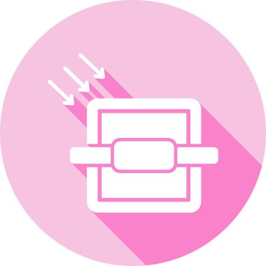 Bilgisayar. Web simgesi basit illüstrasyon