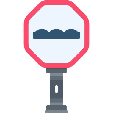 Trafik ışığı web simgesi, vektör illüstrasyonu