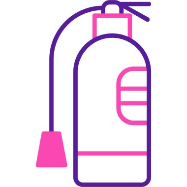 Duş. Web simgesi basit illüstrasyon