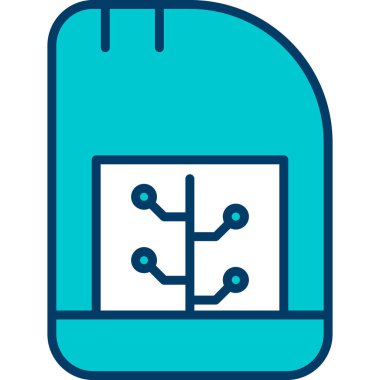 Gıda simgesinin vektör illüstrasyonu