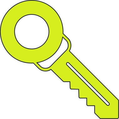 Bir karikatür evinin vektör illüstrasyonu