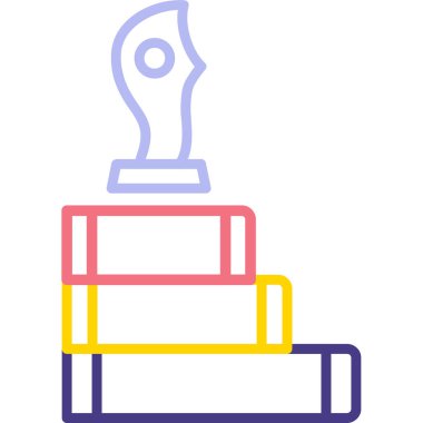 kupa simgesi vektör illüstrasyonu