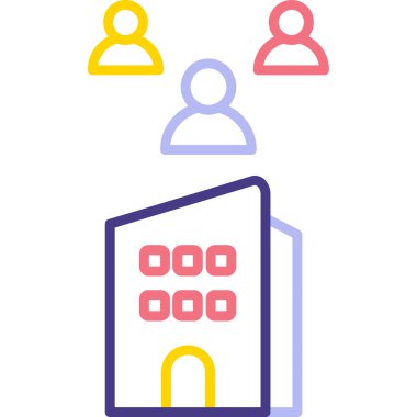 ağ paylaşım simgesi çizimi