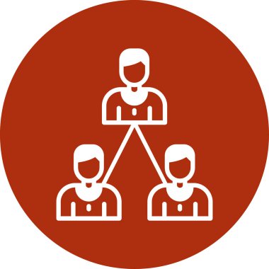 Takım simgesi vektör illüstrasyonu