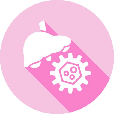 Fabrika simgesi vektör illüstrasyonu