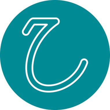 Modern b 'nin vektör illüstrasyonu eksik simgesi