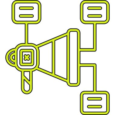 seo modern simgesinin vektör illüstrasyonu