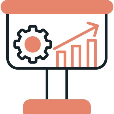 seo modern simgesinin vektör illüstrasyonu